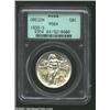 Image 1 : 1939-S 50C Oregon MS64 PCGS. Well struck and lightly toned with satiny luster. Nicely preserved asid