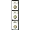 Image 1 : 1936 SET Rhode Island PDS Set MS65 NGC. The P-mint example is well struck with good luster and an im