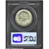 Image 2 : 1949 50C Booker T. Washington MS66 PCGS. Dusky gray-gold color swirls about the peripheries. The rev