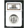 Image 1 : 1951-S 50C Booker T. Washington MS67 NGC. This is a bright, brilliant-white representative of this l