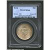 Image 1 : 1936 50C York MS66 PCGS. The obverse has variegated and milky golden-brown patina, while the reverse