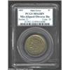 Image 1 : 1853 1C Cent--Mis-Aligned Obverse Die--MS63 Brown PCGS. N-19. Strong repunching on the 3 in the date
