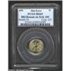 Image 1 : 2001 1C Cent--Double Denomination on Struck 10C--MS65 PCGS. A properly struck Roosevelt Dime was err