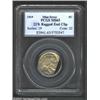 Image 1 : 1919 5C Nickel-22% Ragged End Clip-MS63 PCGS. Distinguished by its tapered edge, this coin was punch