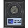 Image 2 : 2002-P 25C Louisiana Statehood Quarter--9% Multiple (5) Clip--MS64 PCGS. The clips are along the upp