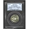Image 1 : 1962-D 50C Half Dollar--Struck on 25C Planchet--AU55 PCGS. Much of the peripheral features are off t