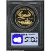 Image 2 : 1986-W G$50 One-Ounce Gold Eagle PR69 Deep Cameo PCGS. A spectacular and essentially flawless coin w