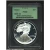 Image 1 : 1995-W S$1 Silver Eagle PR69 Deep Cameo PCGS. The 1995-W is the key issue in the Silver Eagle set. A