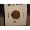 Image 1 : 1858 Large Letters Flying Eagle Cent