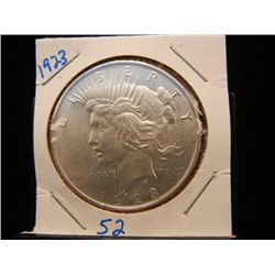 1923 Peace Dollar