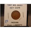 Image 1 : 1867 Indian Head Cent
