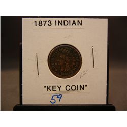 1873 Indian Head Cent