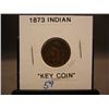 Image 1 : 1873 Indian Head Cent
