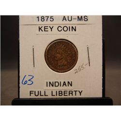 1875 Indian Head Cent