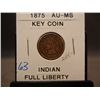 Image 1 : 1875 Indian Head Cent