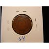 Image 2 : 1867 2 Cent Piece