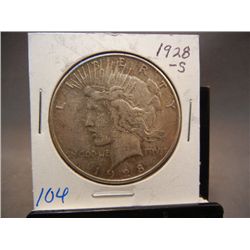 1928-S Peace Dollar