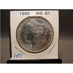 1889 Morgan Dollar