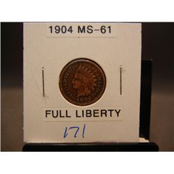 1904 Indian Head Cent