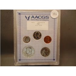 1968-S PR67 Coin Collection Graded by AACGS