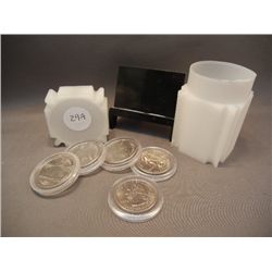 (5) 2005 State Quarters: CA, MN, OR, and WV