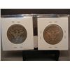 Image 2 : 2 Barber Half Dollars: 1906 and 1909