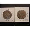 Image 2 : 2 Barber Half Dollars: 1899 and 1915-S