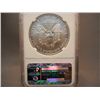 Image 2 : 2005 American Silver Eagle, .999 Fine Silver, 1 Troy Oz., MS69, Graded by NGG