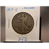 Image 1 : 1917-S Walking Liberty Half Dollar, Obverse Mint Mark