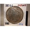 Image 1 : 1887/6-O Morgan Dollar, VAM3