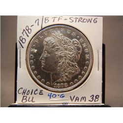 1878 7/8TF Morgan Dollar, VAM38