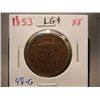 Image 1 : 1853 Large Cent