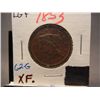 Image 1 : 1853 Large Cent