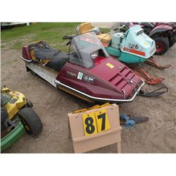 Yamaha Excel V -parts sled only