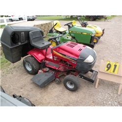 Murray 16.5hp, 46" cut w/bagger & weights