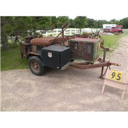 Garlock 260 gallon pumper tar pot/roofing kettle