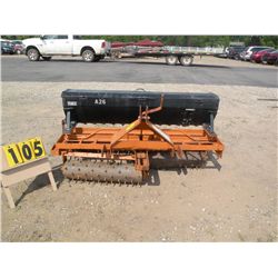 Woods 3 pt overseader seeder SN-C132328