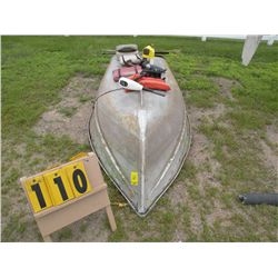 Wards Sea King 12 ft boat w/trolling motor & extras