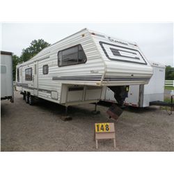 1986 Coachman 5th wheel trailer SN-1TC386466G1001249