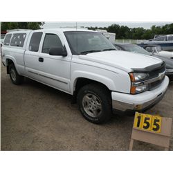2006 Chev Silverado -Salvage Title, Inspection Done SN-1GCEK19Z36Z191571