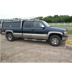 2000 Chev Silverado SN-1GCGK29U3YE383134