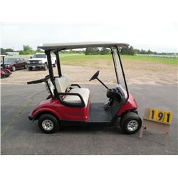 2008 Yamaha electric golf car w/charger SN-JW2201743 2011 batteries