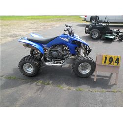 2004 Yamaha YFZ 450 SN-JY4AJ11Y34C006308