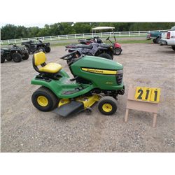 John Deere X300 w/42" deck SN-M0X300C135230