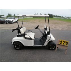 2007  EZ-Go electric golf car w/charger SN-2480447 , 2008 batteries