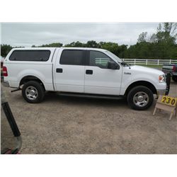 2006 Ford F-150 -City Owned SN-1FTPW14VX6FB14196