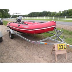 2005 Zodiac Futura w/Karavan trailer SN-FRXDC5185TB505