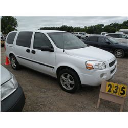 2007 Chev Uplander -Bad Tranny SN-1GBDV131X7D180155
