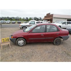 1996 Geo Metro -Prior Salvage SN-2C1MR5298T6768866