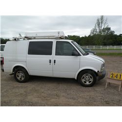 2003 Chev Astro van -brakes stutter SN-1GCDM19X73B137456